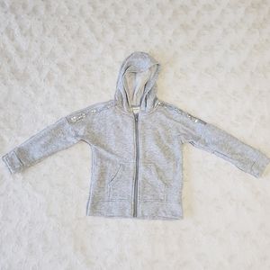 Gymboree zip-up hoodie size 5/6